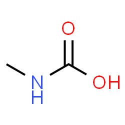 ChemSpider 2D Image | Methylcarbamic acid | C2H5NO2