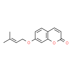 ChemSpider 2D Image | O-Prenylumbelliferone | C14H14O3
