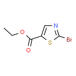 ChemSpider 2D Image | Ethyl 2-bromothiazole-5-carboxylate | C6H6BrNO2S