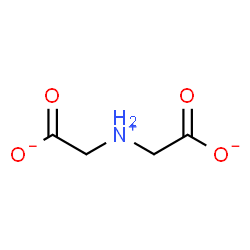 ChemSpider 2D Image | 2,2'-Ammoniodiacetate | C4H6NO4