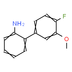 ChemSpider 2D Image | 4'-Fluoro-3'-methoxy-2-biphenylamine | C13H12FNO