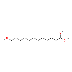 ChemSpider 2D Image | 1,1,12-Trimethoxydodecane | C15H32O3