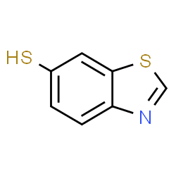 ChemSpider 2D Image | 1,3-Benzothiazole-6-thiol | C7H5NS2