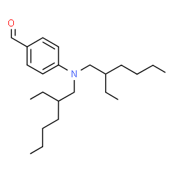 ChemSpider 2D Image | 4-[Bis(2-ethylhexyl)amino]benzaldehyde | C23H39NO