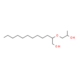 ChemSpider 2D Image | 2-(2-Hydroxypropoxy)-1-dodecanol | C15H32O3