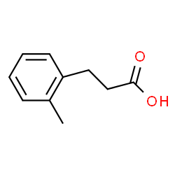 ChemSpider 2D Image | 2-Methylhydrocinnamic acid | C10H12O2