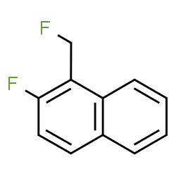 ChemSpider 2D Image | 2-Fluoro-1-(fluoromethyl)naphthalene | C11H8F2