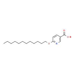 ChemSpider 2D Image | 6-(Dodecyloxy)nicotinic acid | C18H29NO3