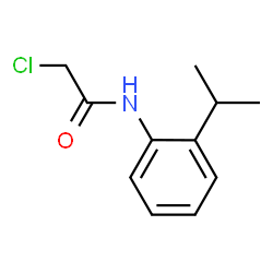 ChemSpider 2D Image | 2-Chloro-N-(2-isopropylphenyl)acetamide | C11H14ClNO