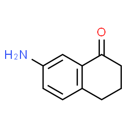 ChemSpider 2D Image | 7-Amino-alpha-tetralone | C10H11NO