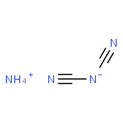 ChemSpider 2D Image | Ammonium dicyanoazanide | C2H4N4