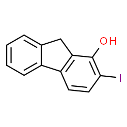 ChemSpider 2D Image | 2-Iodo-9H-fluoren-1-ol | C13H9IO