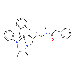 ChemSpider 2D Image | LSM-8599 | C34H39N3O4