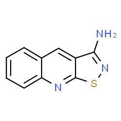 ChemSpider 2D Image | [1,2]Thiazolo[5,4-b]quinolin-3-amine | C10H7N3S