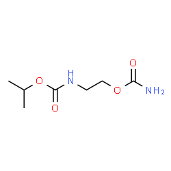 ChemSpider 2D Image | Isopropyl [2-(carbamoyloxy)ethyl]carbamate | C7H14N2O4