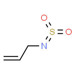 ChemSpider 2D Image | 3-[(Dioxido-lambda~6~-sulfanylidene)amino]-1-propene | C3H5NO2S