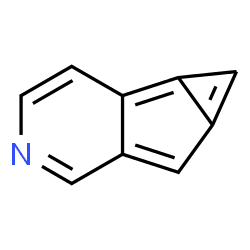 ChemSpider 2D Image | Cyclopropa[3,4]cyclopenta[1,2-c]pyridine | C9H5N