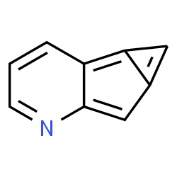 ChemSpider 2D Image | Cyclopropa[3,4]cyclopenta[1,2-b]pyridine | C9H5N