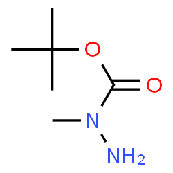 ChemSpider 2D Image | 1-Boc-1-methylhydrazine | C6H14N2O2