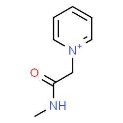 ChemSpider 2D Image | 1-[2-(Methylamino)-2-oxoethyl]pyridinium | C8H11N2O