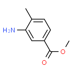ChemSpider 2D Image | Methyl 3-Amino-p-toluate | C9H11NO2
