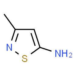 ChemSpider 2D Image | 3-METHYL-5-ISOTHIAZOLAMINE | C4H6N2S