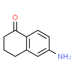 ChemSpider 2D Image | 6-Amino-1-tetralone | C10H11NO