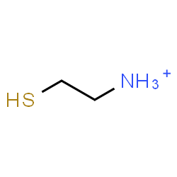 ChemSpider 2D Image | 2-Sulfanylethanaminium | C2H8NS