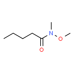 ChemSpider 2D Image | N-Methoxy-N-methylpentanamide | C7H15NO2