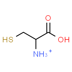 ChemSpider 2D Image | 1-Carboxy-2-sulfanylethanaminium | C3H8NO2S