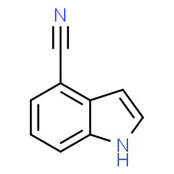 ChemSpider 2D Image | 4-Cyanoindole | C9H6N2