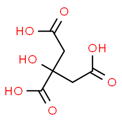 ChemSpider 2D Image | Citric acid | C6H8O7