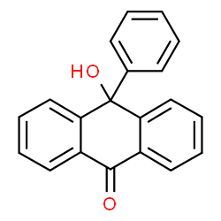 ChemSpider 2D Image | 10-Hydroxy-10-phenyl-9(10H)-anthracenone | C20H14O2