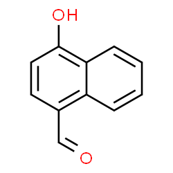 ChemSpider 2D Image | 4-Hydroxy-1-naphthaldehyde | C11H8O2