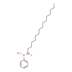 ChemSpider 2D Image | N-Hydroxy-N-phenylhexadecanamide | C22H37NO2