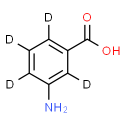 ChemSpider 2D Image | 3-Amino(~2~H_4_)benzoic acid | C7H3D4NO2
