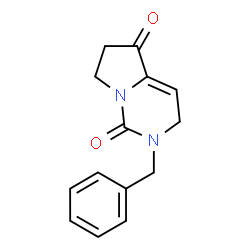 ChemSpider 2D Image | 2-Benzyl-2,3,6,7-tetrahydropyrrolo[1,2-c]pyrimidine-1,5-dione | C14H14N2O2