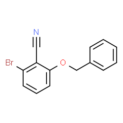 ChemSpider 2D Image | 2-(Benzyloxy)-6-bromobenzonitrile | C14H10BrNO
