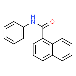 ChemSpider 2D Image | N-Phenyl-1-naphthamide | C17H13NO