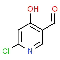 ChemSpider 2D Image | 6-Chloro-4-hydroxynicotinaldehyde | C6H4ClNO2
