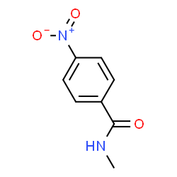 ChemSpider 2D Image | N-Methyl-4-nitrobenzamide | C8H8N2O3