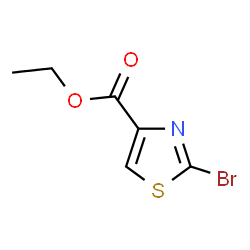 ChemSpider 2D Image | Ethyl 2-bromothiazole-4-carboxylate | C6H6BrNO2S