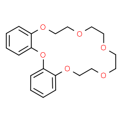 ChemSpider 2D Image | 2,9,12,15,18,21-hexaoxatricyclo[20.4.0.0³,?]hexacosa-1(26),3,5,7,22,24-hexaene | C20H24O6