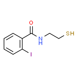 ChemSpider 2D Image | 2-Iodo-N-(2-sulfanylethyl)benzamide | C9H10INOS