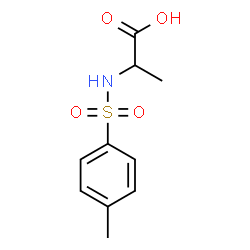 ChemSpider 2D Image | N-[(4-Methylphenyl)sulfonyl]alanine | C10H13NO4S