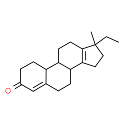 ChemSpider 2D Image | 17-Ethyl-17-methylgona-4,13-dien-3-one | C20H28O