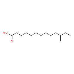 ChemSpider 2D Image | 11-Methyltridecanoic acid | C14H28O2