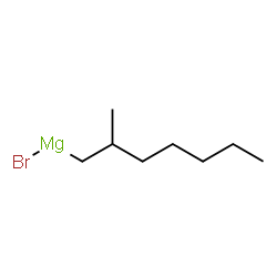 ChemSpider 2D Image | Bromo(2-methylheptyl)magnesium | C8H17BrMg