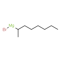 ChemSpider 2D Image | Bromo(2-octanyl)magnesium | C8H17BrMg