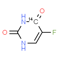 ChemSpider 2D Image | FLUOROURACIL C-14 | C314CH3FN2O2